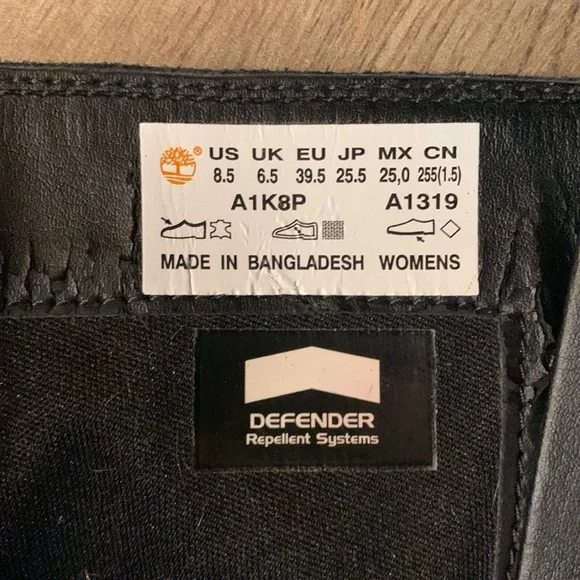 Timberland women’s 8 1/2 suede & leather tall boots - Picture 9 of 11